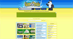 Desktop Screenshot of gamespanda.com