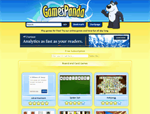 Tablet Screenshot of board.gamespanda.com
